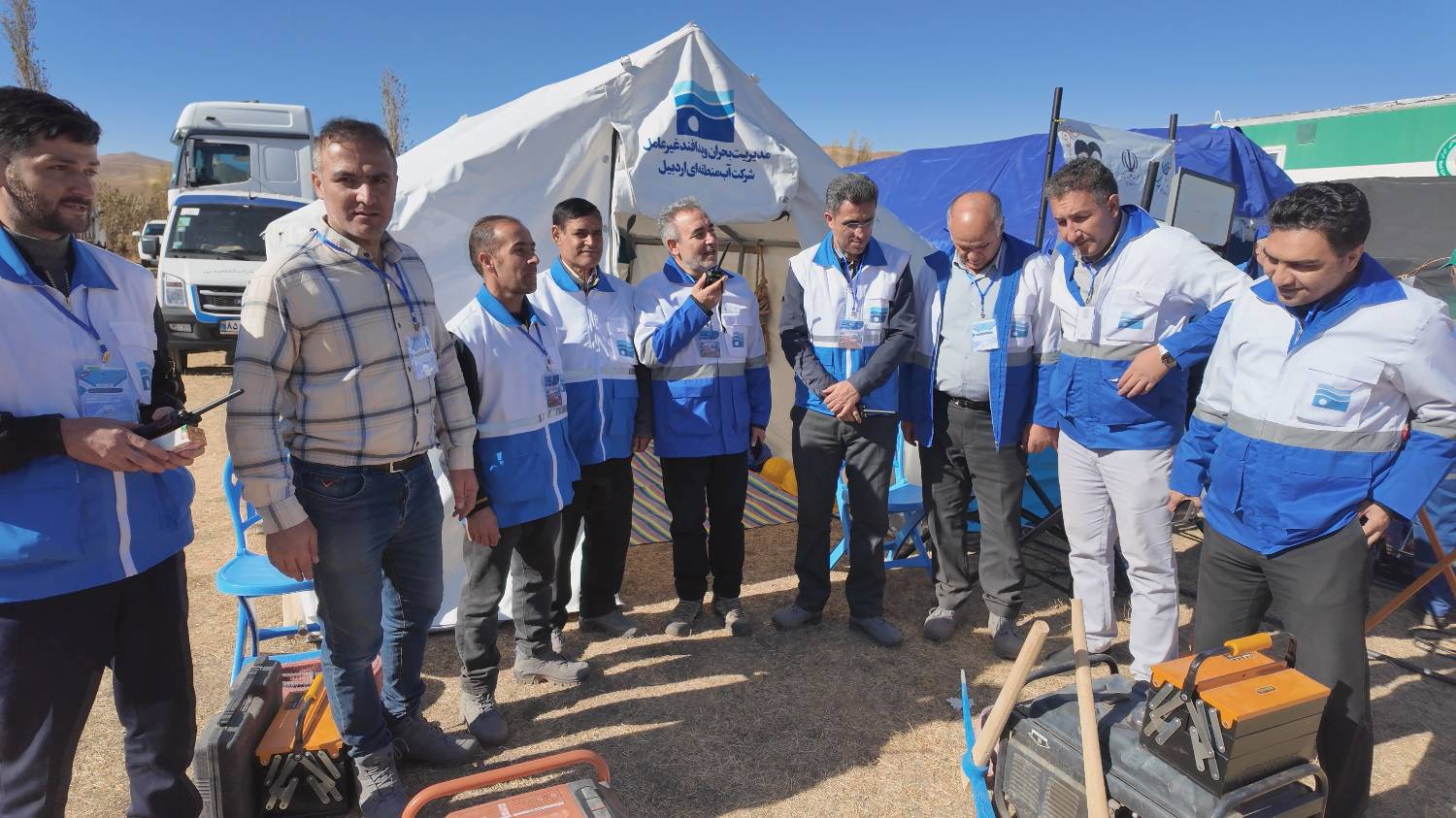 رزمایش «صلابت سبلان»؛ تمرین آماده‌باش صنعت آب اردبیل برای تداوم خدمات در شرایط بحران