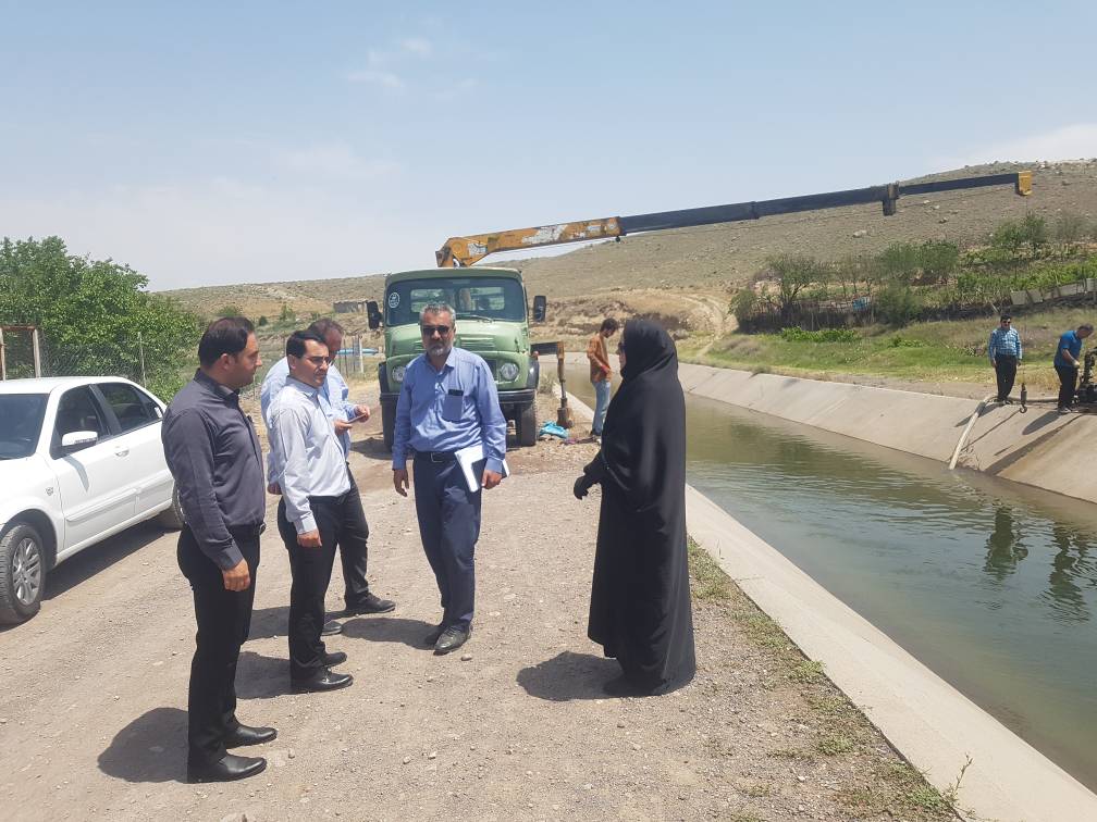 جمع آوری موتور پمپ های غیرمجاز از کانال شبکه آبیاری و زهکشی سبلان